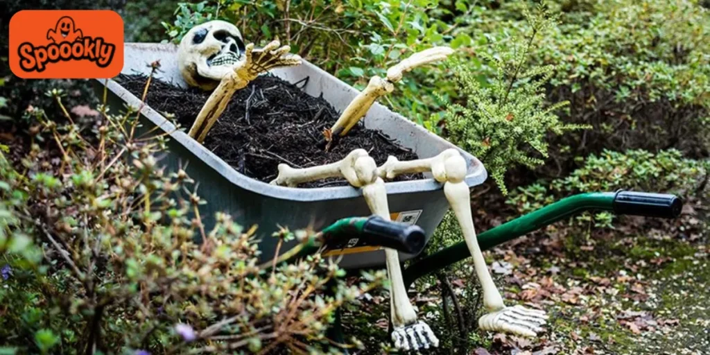 Skeleton in a Wheelbarrow