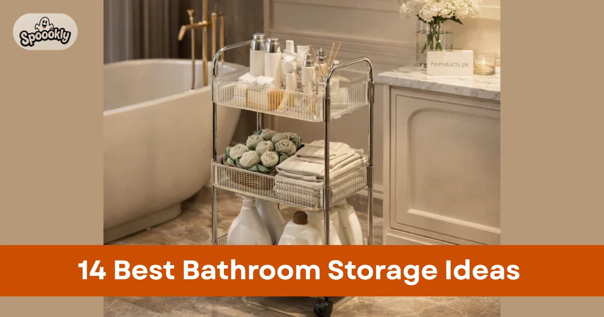 14 Best Bathroom Storage Ideas to Organize Your Bathroom Space