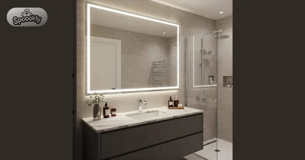 Upgrade the Bathroom Mirror for a Modern Look