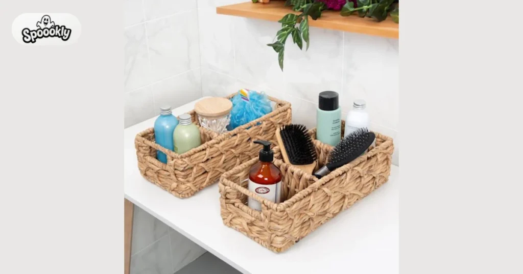 Use Decorative Storage Baskets to Reduce Clutter