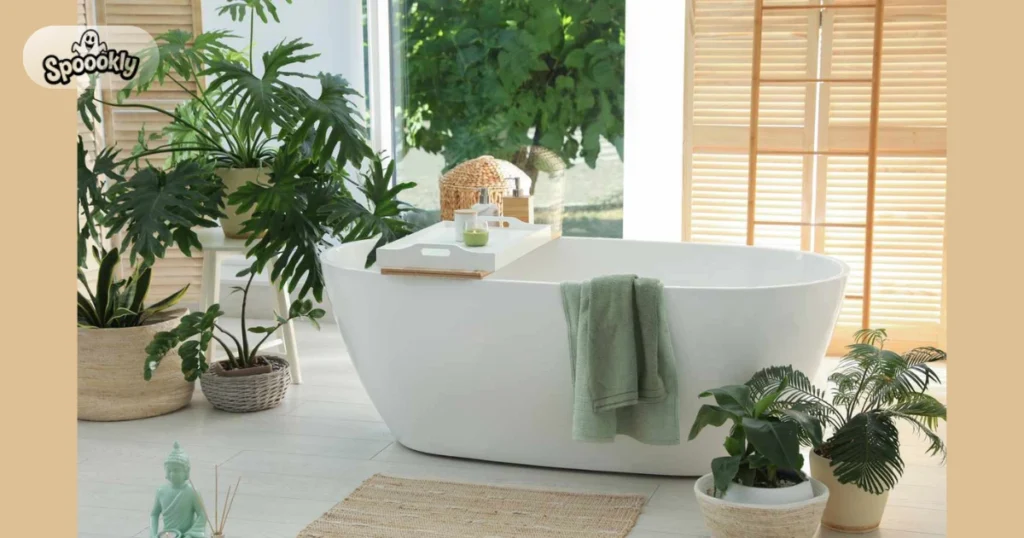 Style the Bathtub Area for a Relaxing Look