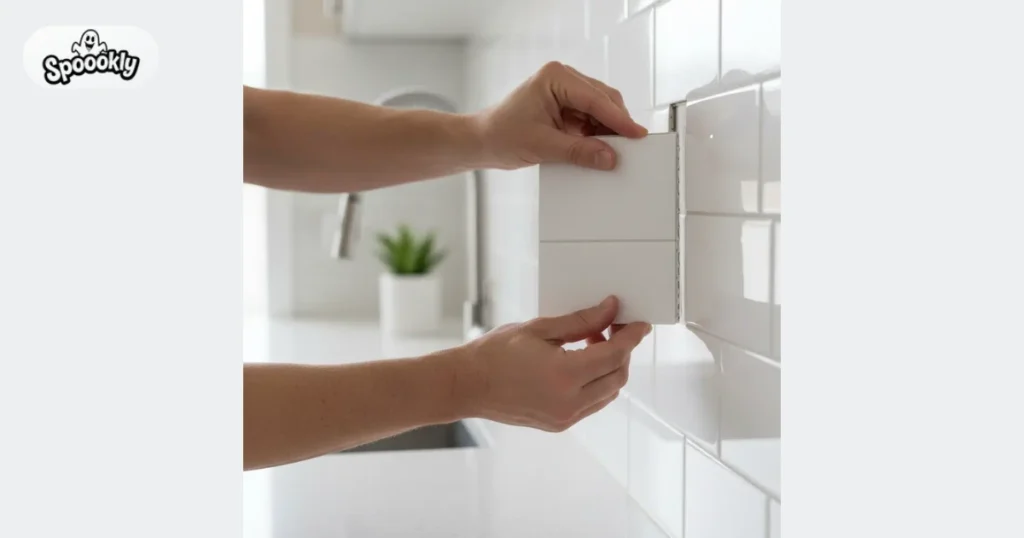 Install Peel and Stick Tiles for a Quick Wall Update