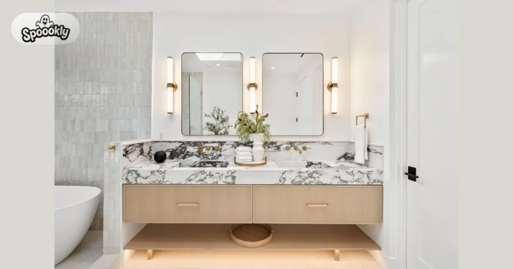Floating Vanity Bathroom Upgrade