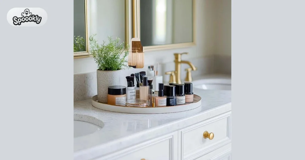 Marble or Wooden Tray Arrangement