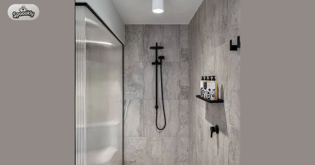 Black Fixtures for a Modern Shower Style