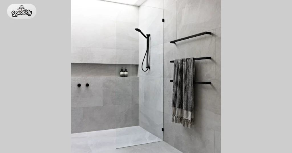 Built-In Shower Niche for Storage