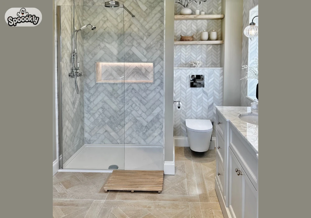 Built-In Shower Niches for Shower Storage