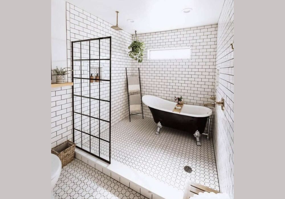 Classic Subway Tile Bathroom Remodeling
