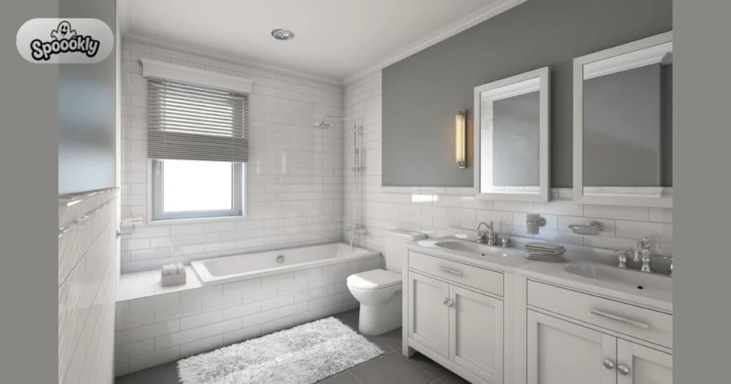 Soft Gray Bathroom Color