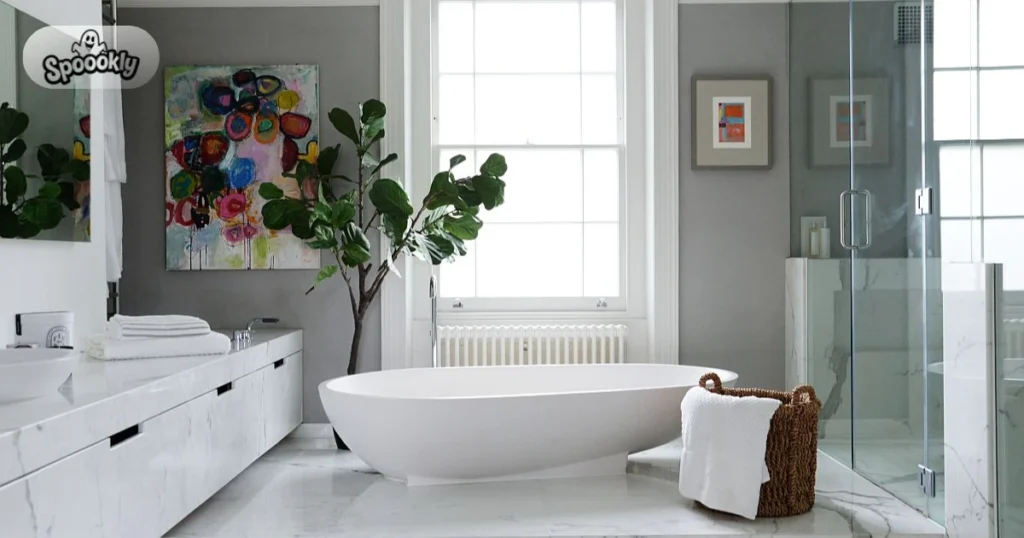 Classic White Bathroom Color