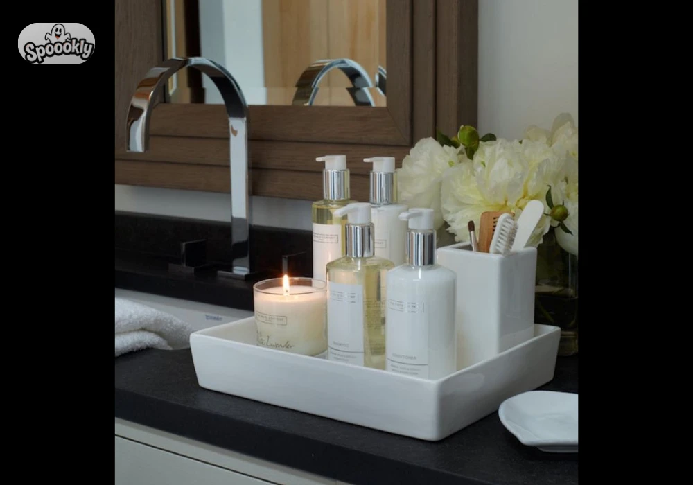 Countertop Tray Bathroom Organization Ideas