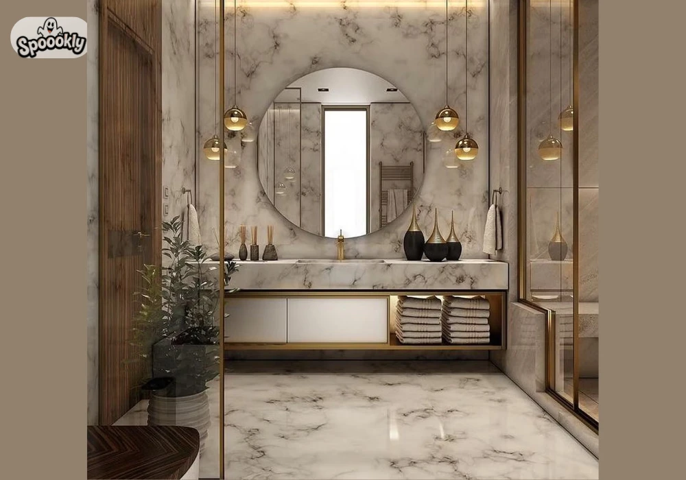 Decorative Bathroom Mirror Wall