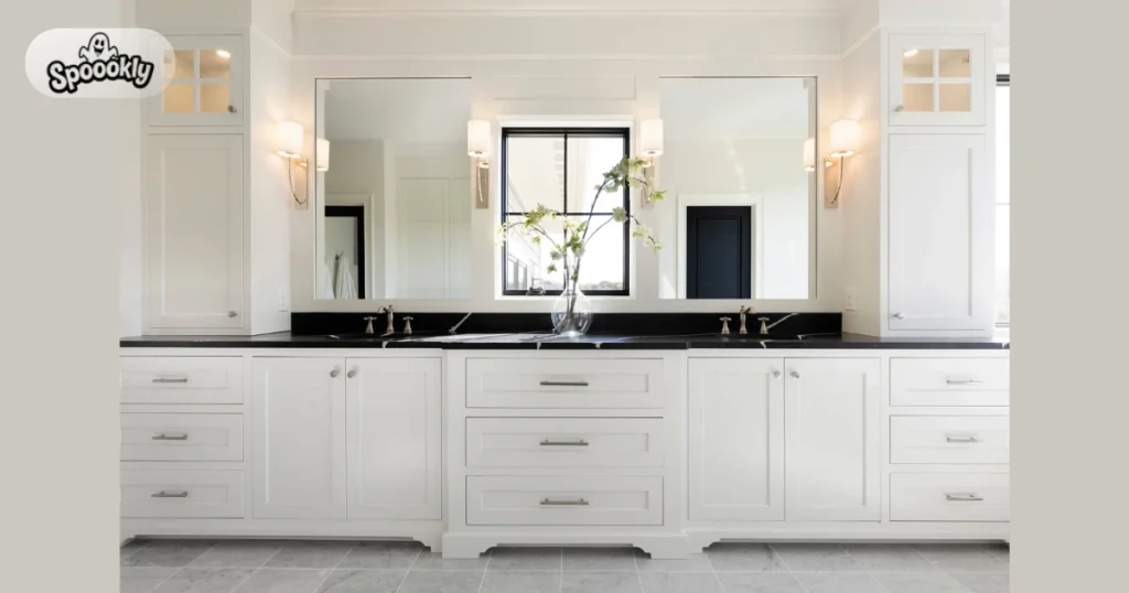 Black Bathroom Countertop Style