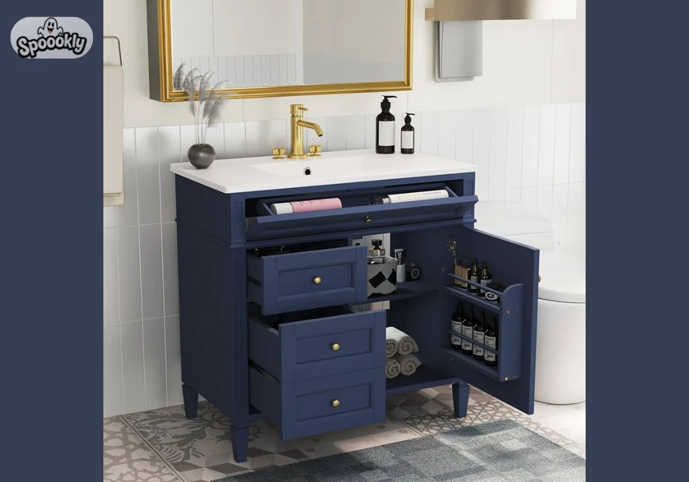 Drawer Dividers for Organized Bathroom Storage