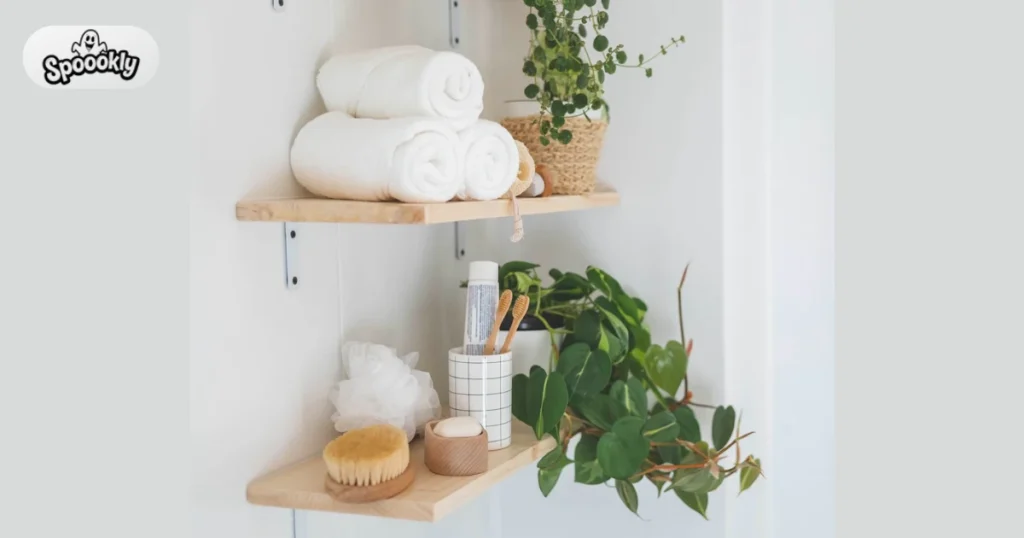 Floating Shelves Bathroom Decor