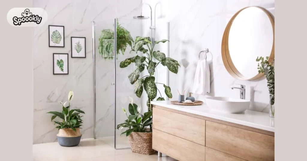 Indoor Plants Bathroom Decor