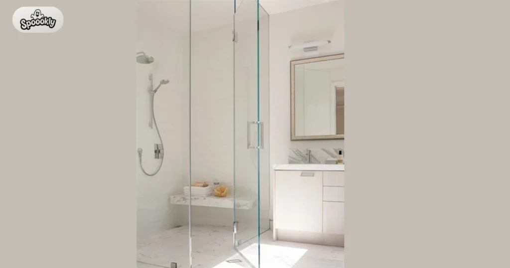 Frameless Glass Shower for a Clean Look