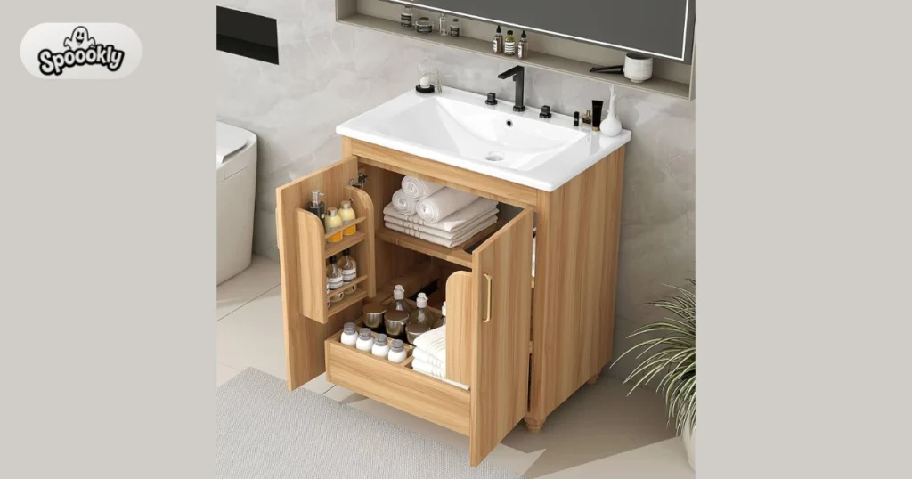 Use Multi Functional Bathroom Furniture