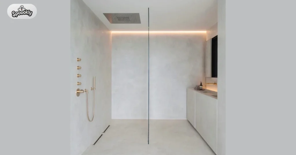 LED Lighting Inside the Shower Area