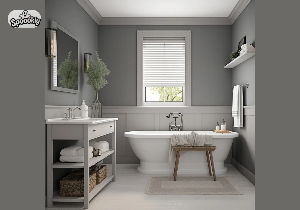 Light Grey Bathroom Wall Color Ideas