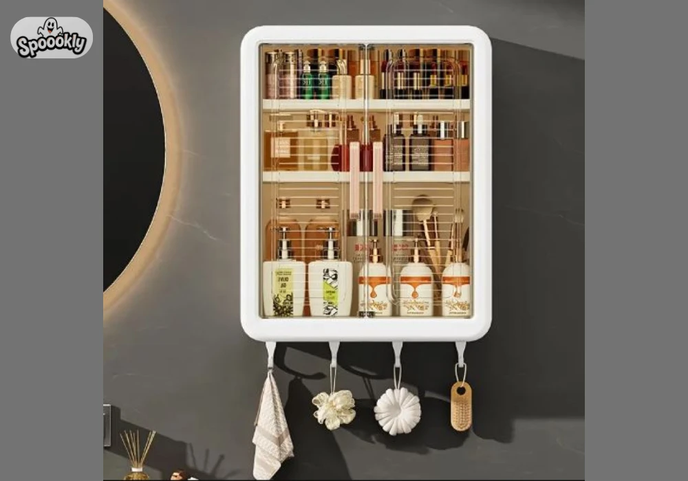 Magnetic Storage for Small Bathroom Items