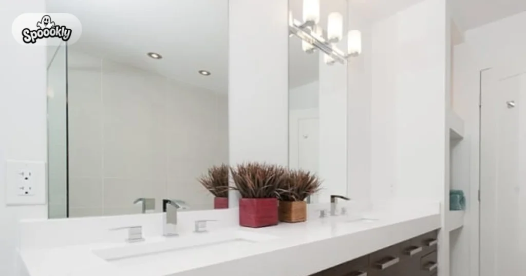 Mirror Wall Bathroom Design