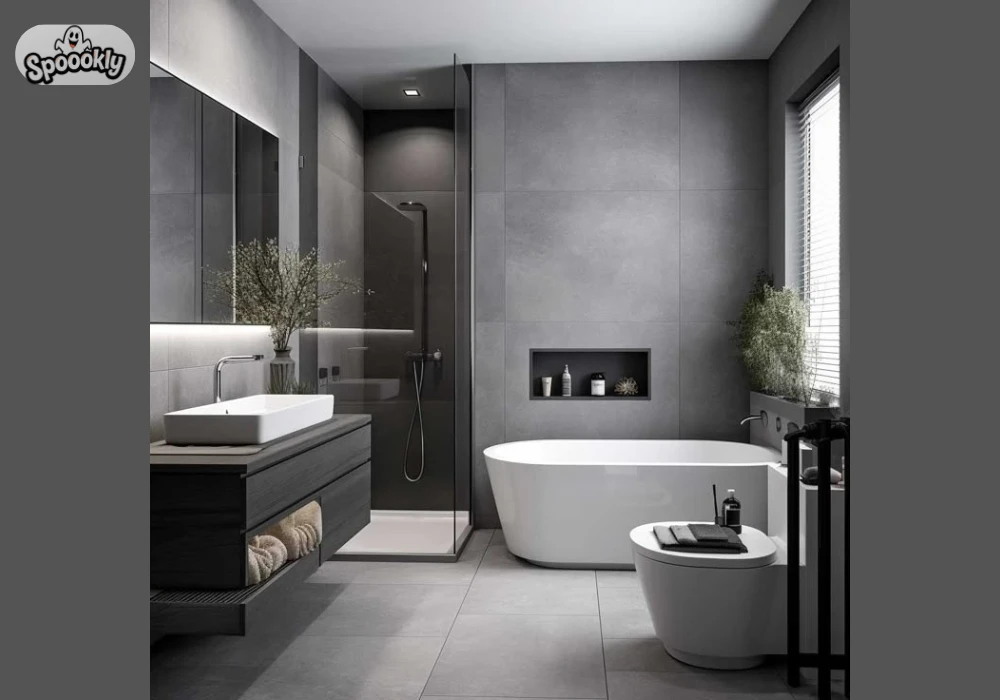 Modern Minimalist Bathroom Interior Design
