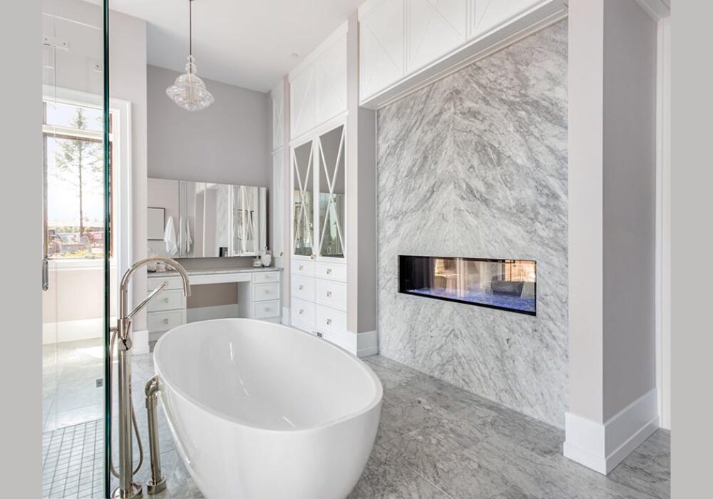 Natural Stone Bathroom Remodeling Design