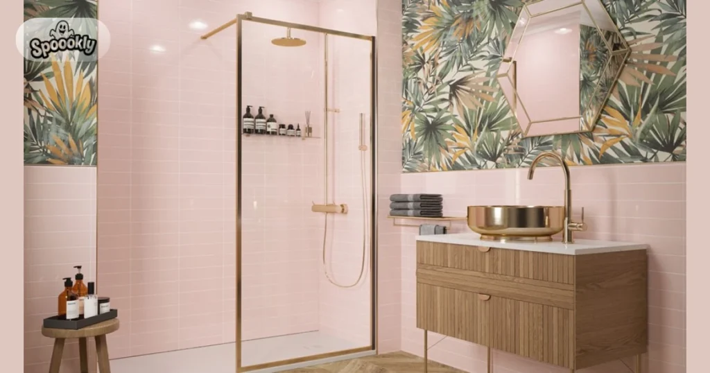 Soft Pink Bathroom Color