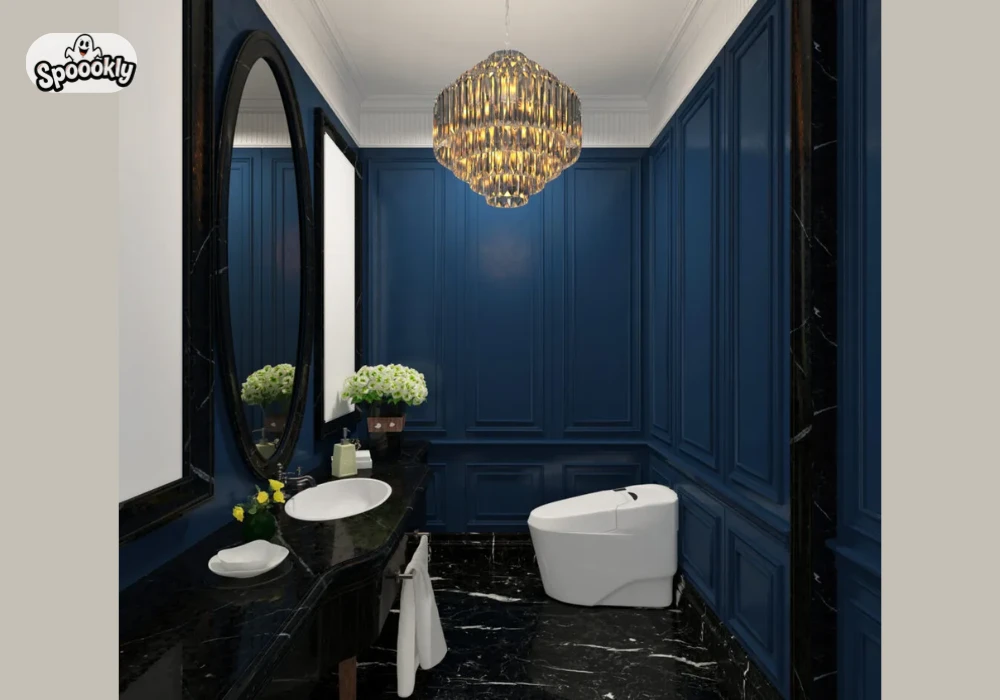 Navy Blue Bathroom Wall Color Ideas