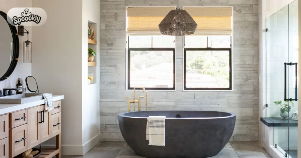 Statement Bathtub Bathroom Design