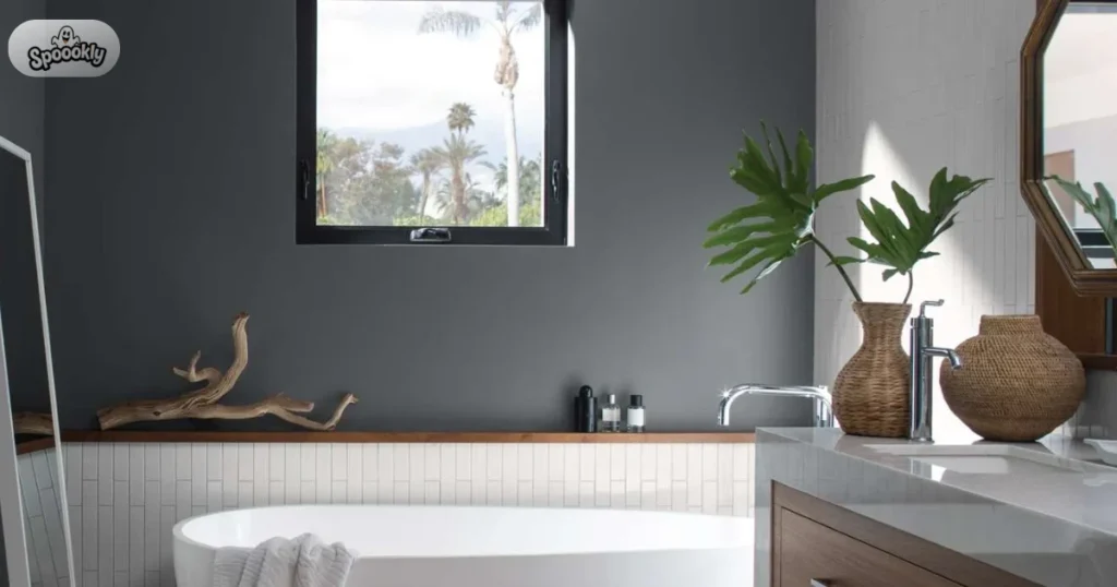 Paint Bathroom Walls with Moisture-Resistant Paint