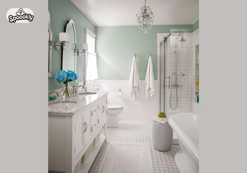 Pastel Mint Bathroom Wall Color Ideas