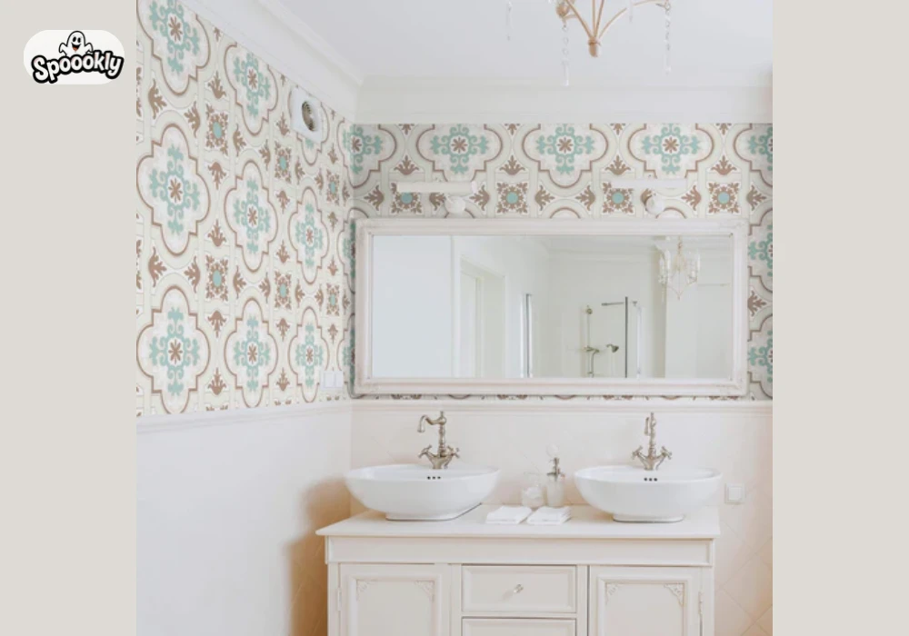 Peel and Stick Bathroom Wallpaper Ideas