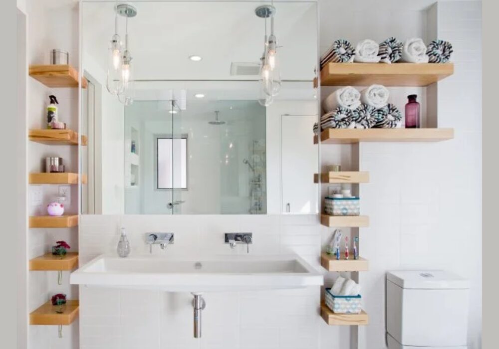 Smart Storage Bathroom Remodeling Design