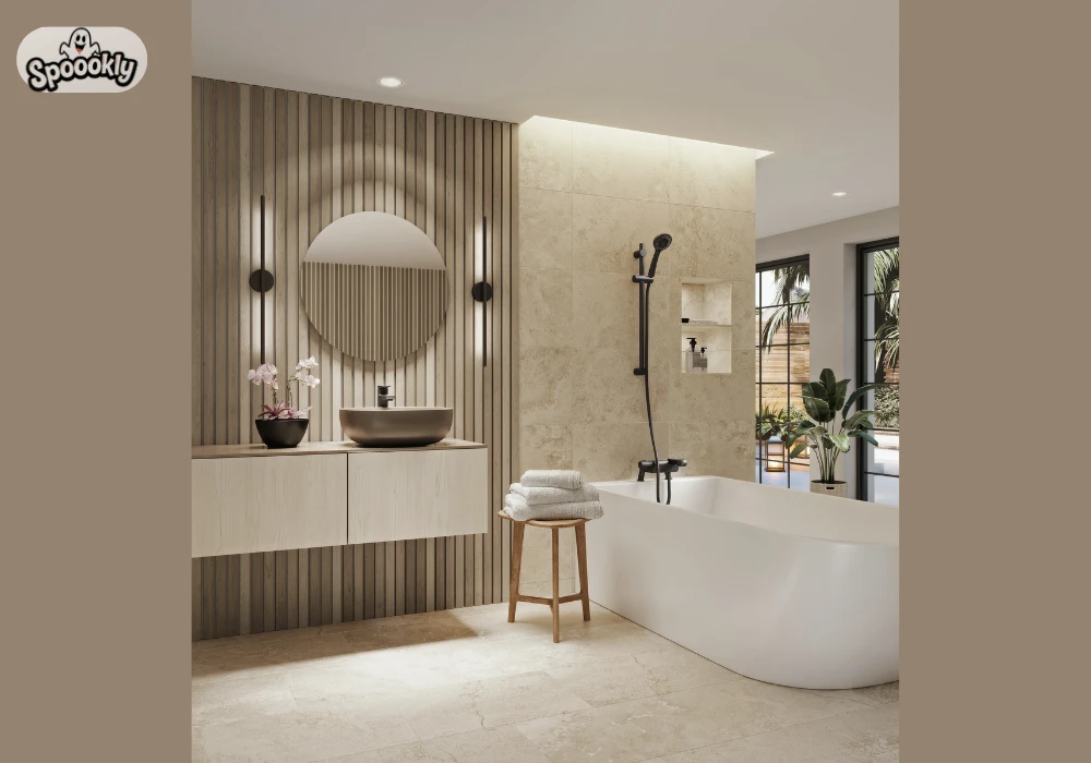 Spa-Inspired Bathroom Interior Design