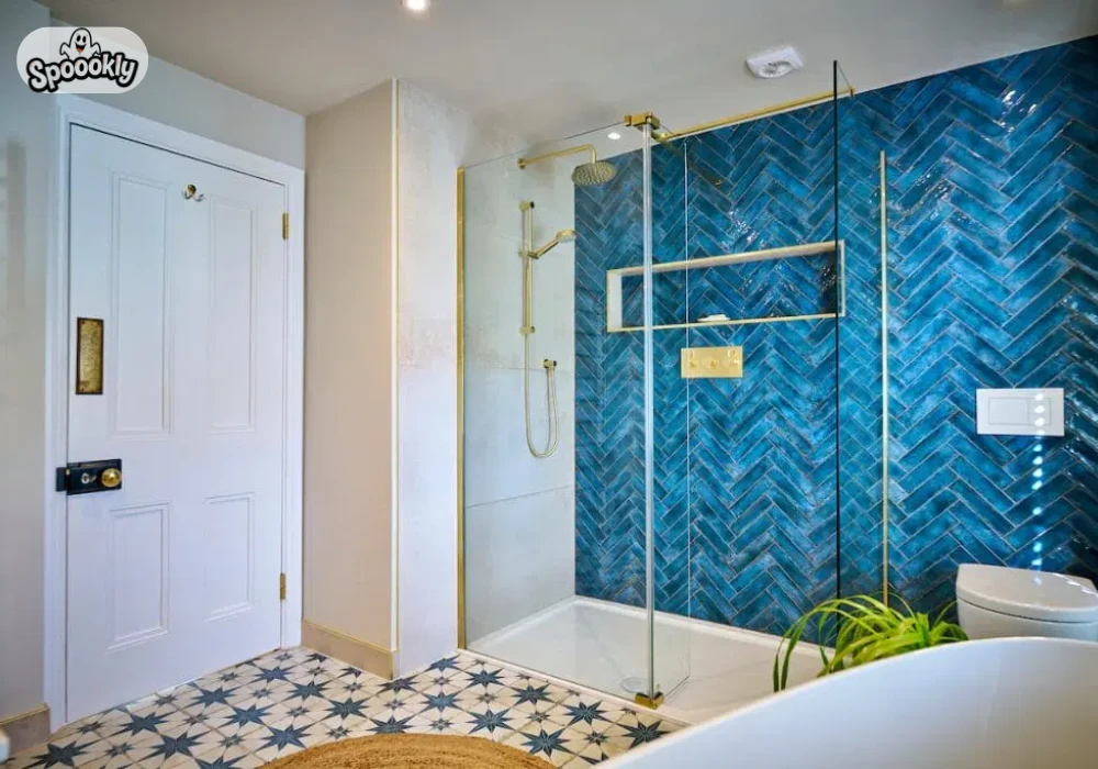 Statement Tile Bathroom Interior Design