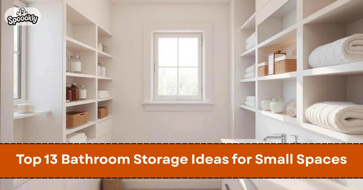 Top 13 Bathroom Storage Ideas for Small Spaces That Actually Work
