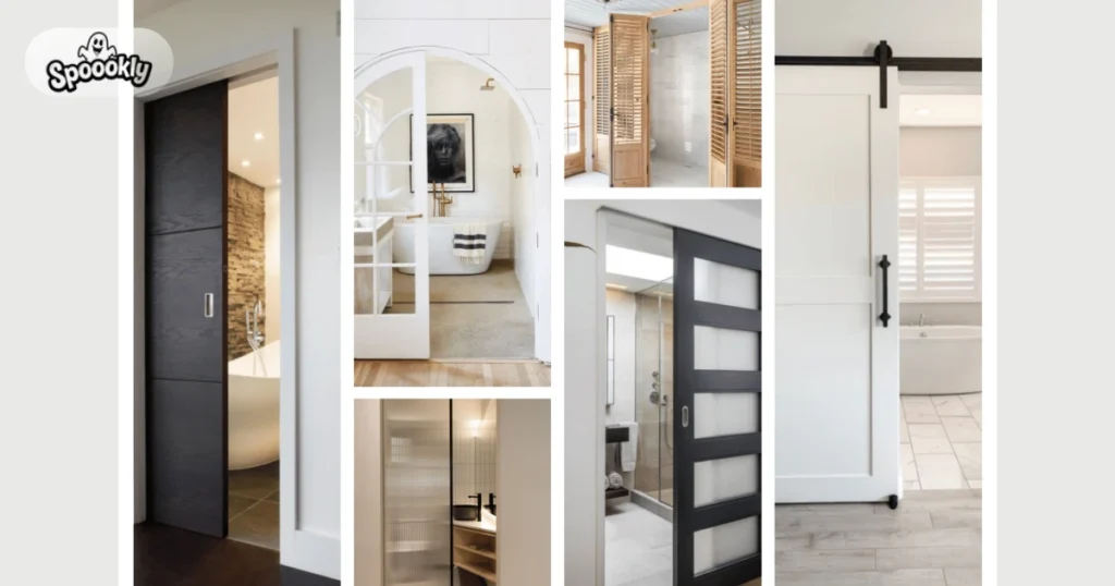 Use Sliding Doors to Save Bathroom Space