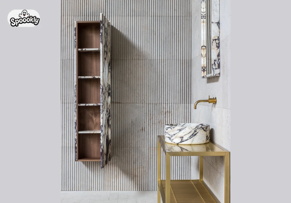 Wall-Mounted Bathroom Organization Ideas