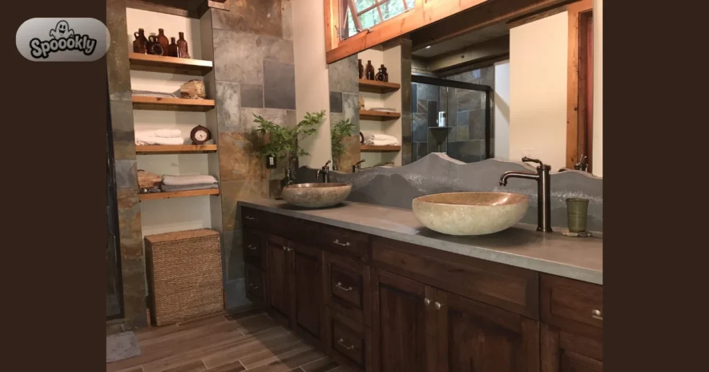 Concrete Bathroom Countertop Idea