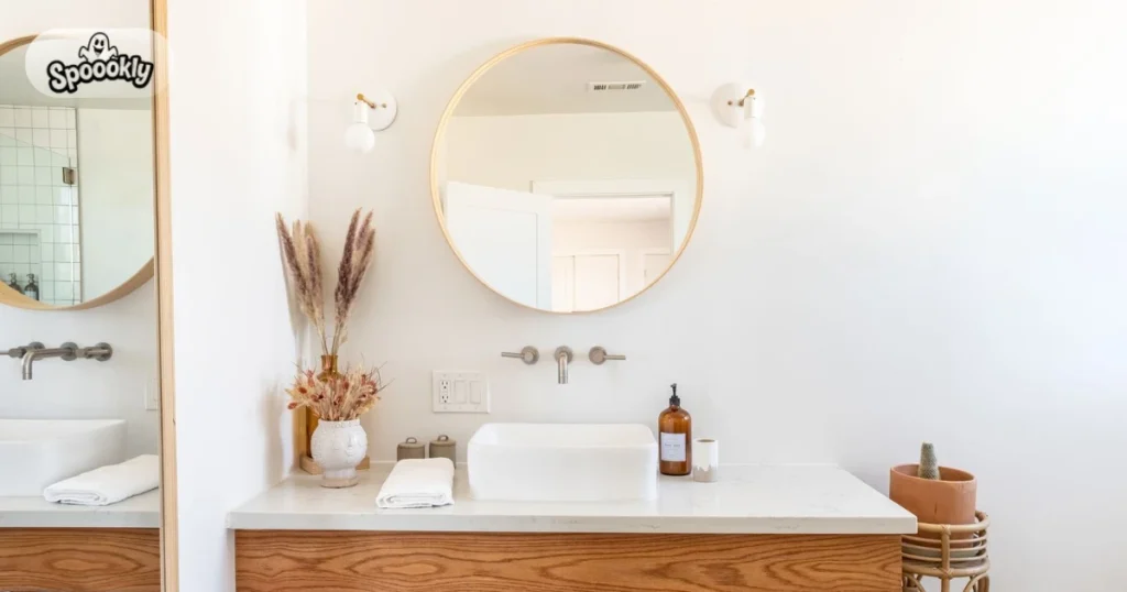 Wooden Bathroom Countertop Style
